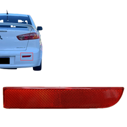 Aftermarket - Rear Bar Reflector Right Side for Mitsubishi Lancer CJ 07-15