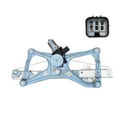 Front Left Electric Window Regulator With 2 Pins Motor for Honda Civic FD 06-12