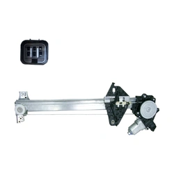 Rear Left Electric Window Regulator With 2 Pins Motor for Honda Civic FD 06-12