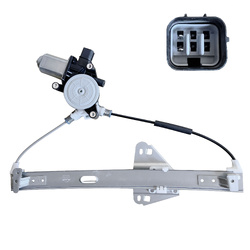 Rear Left Electric Window Regulator With 2 Pins Motor for Honda Accord Euro CL 03-08