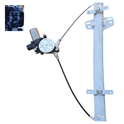 Front Right Electric Window Regulator With 6 Pins Motor for Honda Accord CM 02-08