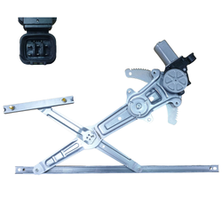 Front Left Electric Window Regulator With 6 Pins Motor for Mitsubishi Triton MQ/MR 15-Current, Pajero Sport QE/QF 15-24