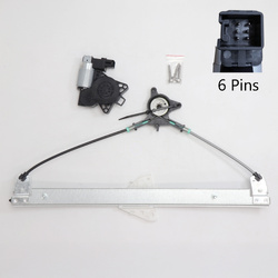 Front Right Electric Window Regulator With 6 Pins Motor for Mazda CX9 TB 07-16