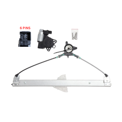 Front Right Electric Window Regulator With 6 Pins Motor for Mazda CX9 TB 07-16