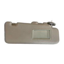 Beige Right Side Sun Visor W/ Vanity Light For Toyota Kluger Highlander 08-13