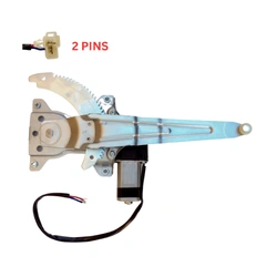 Rear Left Electric Window Regulator With 2 Pins Motor for Toyota Landcruiser J80 Series 90-98