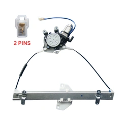 Front Left Electric Window Regulator With 2 Pins Motor for Mitsubishi Mirage/Lancer CE 96-03 Coupe