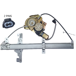 Front Left Electric Window Regulator With 2 Pins Motor for Holden Rodeo TF 88-03
