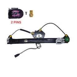 Rear Left Electric Window Regulator With 2 Pins Motor for BMW X5 E53 00-07