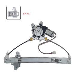 Rear Left Electric Window Regulator With 2 Pins Motor for Mitsubishi Lancer CG/CH 02-08