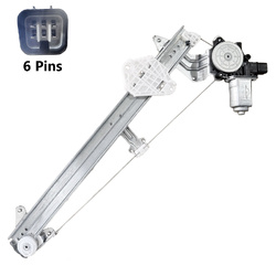 Front Left Electric Window Regulator With 6 Pins Motor for Subaru Forester SJ 13-18