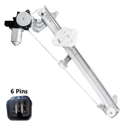 Front Right Electric Window Regulator With 6 Pins Motor for Subaru Forester SJ 13-18