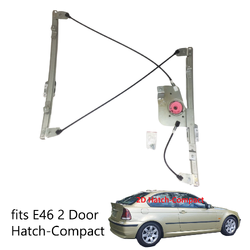 Front Left Electric Window Regulator Without Motor for BMW 3 Series E46 00-04 2-Door Hatch/Compact