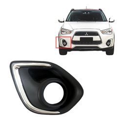Aftermarket - Front Right Chrome Fog Light Bezel Cover Trim, Garnish for Mitsubishi ASX XB 07/2012 - 09/2016