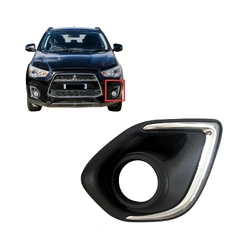 Aftermarket - Front Left Chrome Fog Light Bezel Cover Trim, Garnish for Mitsubishi ASX XB 07/2012 - 09/2016