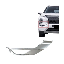 Aftermarket - Front Bar Mould Lower Right, With Fog Light Hole for Mitsubishi Outlander ZM 2021-Current
