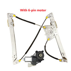 Front Left Electric Window Regulator With 6 Pins Motor for Ford Focus LW/LZ 11-18