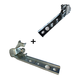 Left Middle Sliding Door Roller Hinge Bracket for Toyota HiAce RZH 1989 - 2005