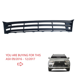 Aftermarket - Lower Front Bar Grille for Mitsubishi ASX XC 09/2016 - 12/2017