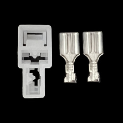 2 Pin Automotive Alternator Connector plug socket / T-shape plug