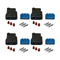 4x 3Pin Ignition Coil Pack Connector Plug Housing for Honda Accord 03-07, Civic 01-06, Acura S2000