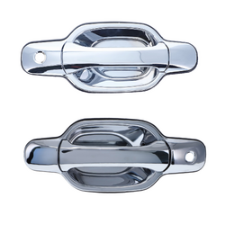 Set of 2 Front LH+RH Chrome Outer Door Handle for Isuzu D-Max 06-12, Holden Rodeo RA 03-08, Colorado RC 08-12