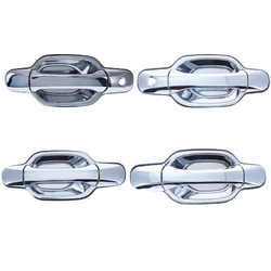 Set of 4 Chrome Outer Door Handle for Isuzu D-Max 06-12, Holden Rodeo RA 03-08, Colorado RC 08-12