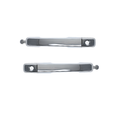 Set of 2 Front LH+RH Chrome Outer Door Handle for Isuzu D-Max 12-20