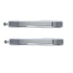 Set of 2 Rear LH+RH Chrome Outer Door Handle for Isuzu D-Max 12-20