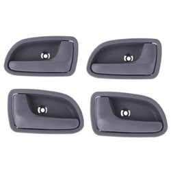 Set of 4 Textured Grey Inner Door Handle for Kia Rio BC 02-05