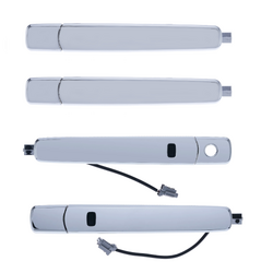 Set of 4 Chrome Outer Door Handle for Nissan X-Trail T31 07-14