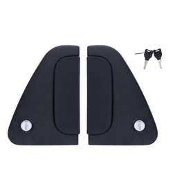 Set of 2 Front LH+RH Textured Black Outer Door Handle for Daf CF65/CF75/CF85 01-13