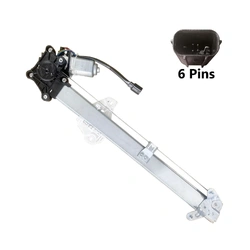 Front Right Electric Window Regulator With 6 Pins Motor for Honda CR-V RW 17-23