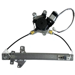 Rear Left Electric Window Regulator With 2 Pins Motor for Mitsubishi Outlander ZE/ZF 02-06