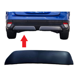 Aftermarket - Rear Left Bumper Cover Insert Silver for Mitsubishi Eclipse Cross YA 17-20