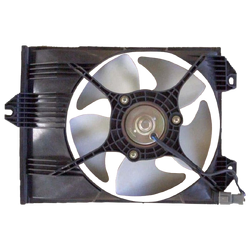 AC Air Condenser Thermo Cooling Fan Assembly for Mitsubishi Mirage CE 96-03, Lancer CE 96-03 Coupe/Sedan