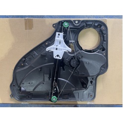 Rear Left Electric Window Regulator Without Motor, With Panel for Volkswagen Golf MK6 07-13 5-Door Hatch