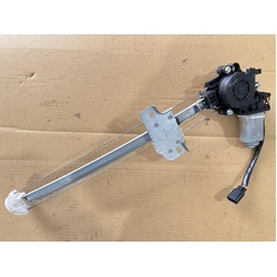 Rear Left Electric Window Regulator With 6 Pins Motor for Honda Civic FC/FK 16-25 4-Door Sedan/Hatch