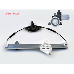 Front Left Electric Window Regulator With 2 Pins Motor for Mazda CX3 DK 15-Current