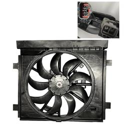 Radiator Electric Cooling Fan Assembly for Nissan Pulsar B17/C12 13-18 1.8L