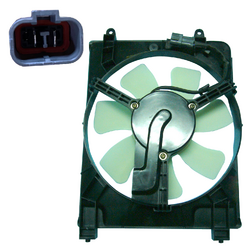 AC Air Condenser Thermo Cooling Fan Assembly for Honda Civic FD 06-12 R18A1 1.8L Sedan