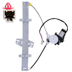 Front Left Electric Window Regulator With 2 Pins Motor for Honda Civic EK 95-00 Sedan