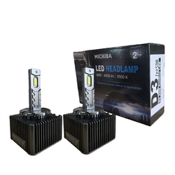 2x D3R D3S HID to LED Headlight Bulb Globe 12V 35W 4000LM E13/CE 6500K Can Bus