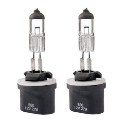 2x 880 Clear Halogen Fog Light Globe Bulb 12V 27W PG13