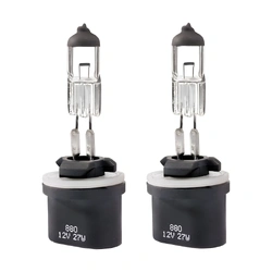 2x 880 Clear Halogen Fog Light Globe Bulb 12V 27W PG13