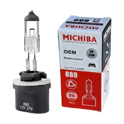 1x 880 Clear Halogen Fog Light Globe Bulb 12V 27W PG13