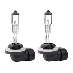 2x 881 Clear Halogen Fog Light Globe Bulb 12V 27W PGJ13