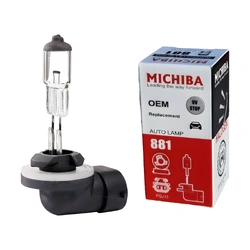 1x H27 881 Clear Halogen Fog Light Globe Bulb 12V 27W PGJ13