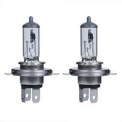 2x H4 Clear Halogen Headlight Globe Bulb 12V 60/55W P43T Long Life