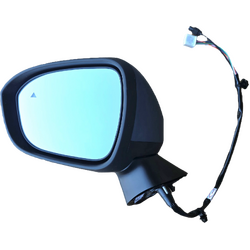 Aftermarket - Left Door Mirror, Electric With Indicator With Grey Cover for Mitsubishi Outlander ZM 21-Current
